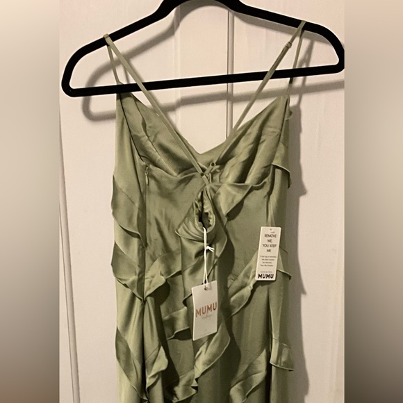 Brand New Show Me Your Mumu Romance Ruffle Dress - Picture 3 of 5